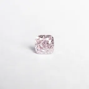 0.21ct 3.09x3.04x2.28mm GIA SI2 Fancy Purplish Pink Cushion Brilliant  24097-01