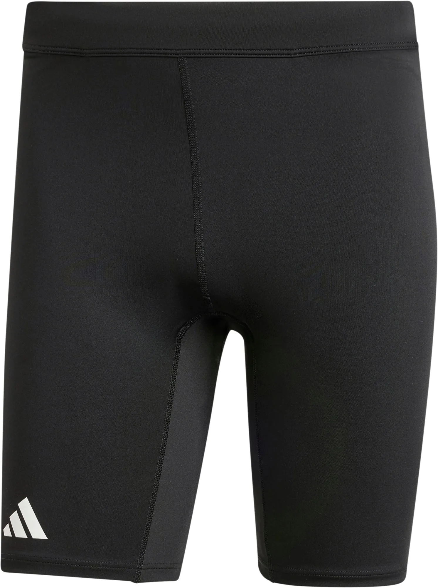 adidas Adizero Essentials Mens Short Running Tights - Black