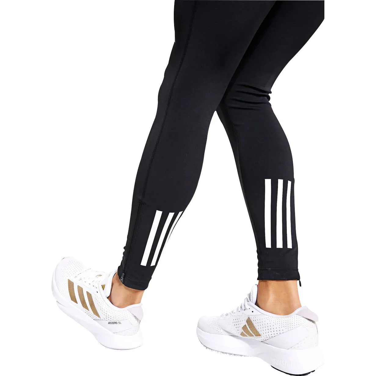 adidas DailyRun Womens Long Running Tights - Black