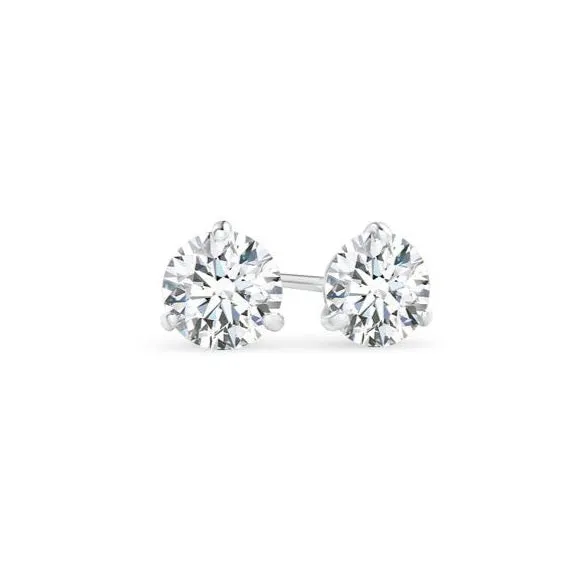 AF Jewelers, 1.50 carats, Diamond Studs Earrings, White Gold