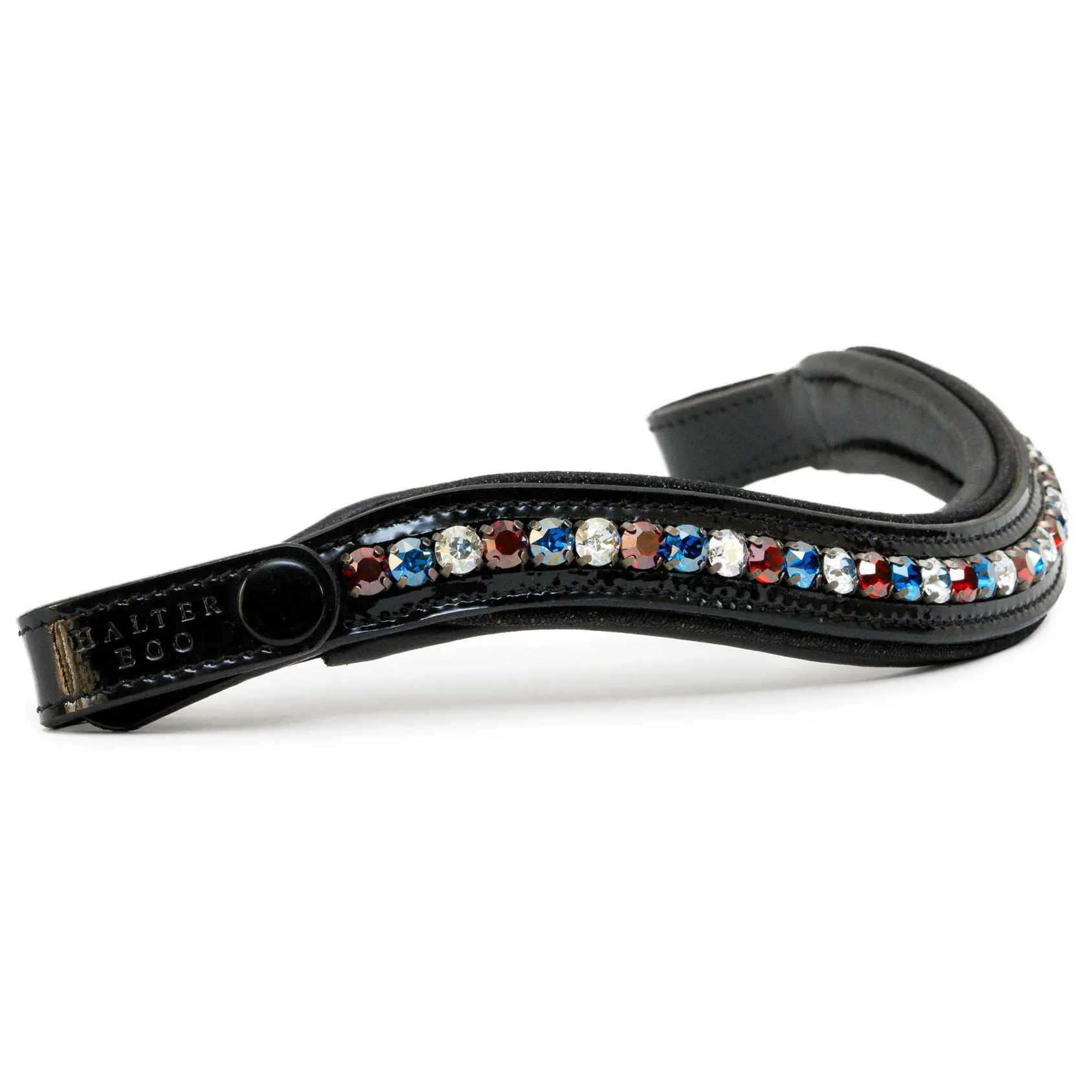 Americana 1 Black Patent Browband