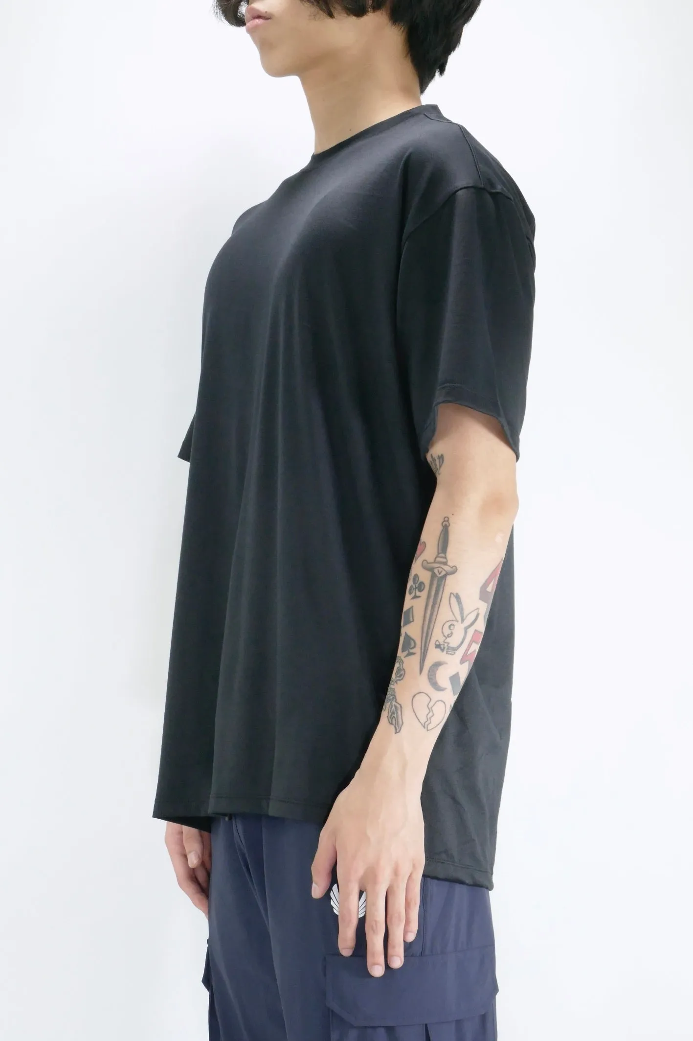 ASRV Core Oversized Tee - Black