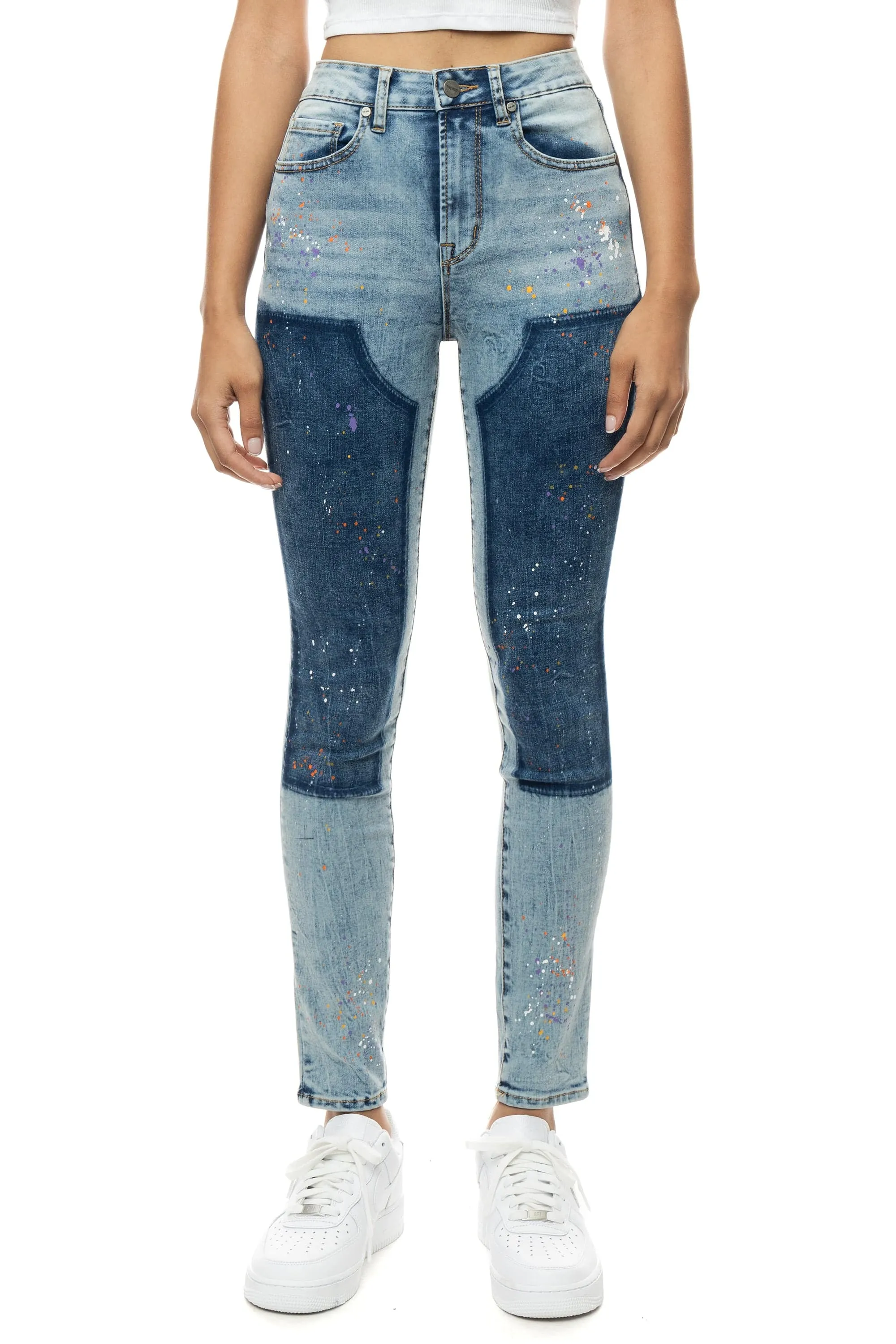 Carpenter Fashion Denim Pants - Sunrise Blue