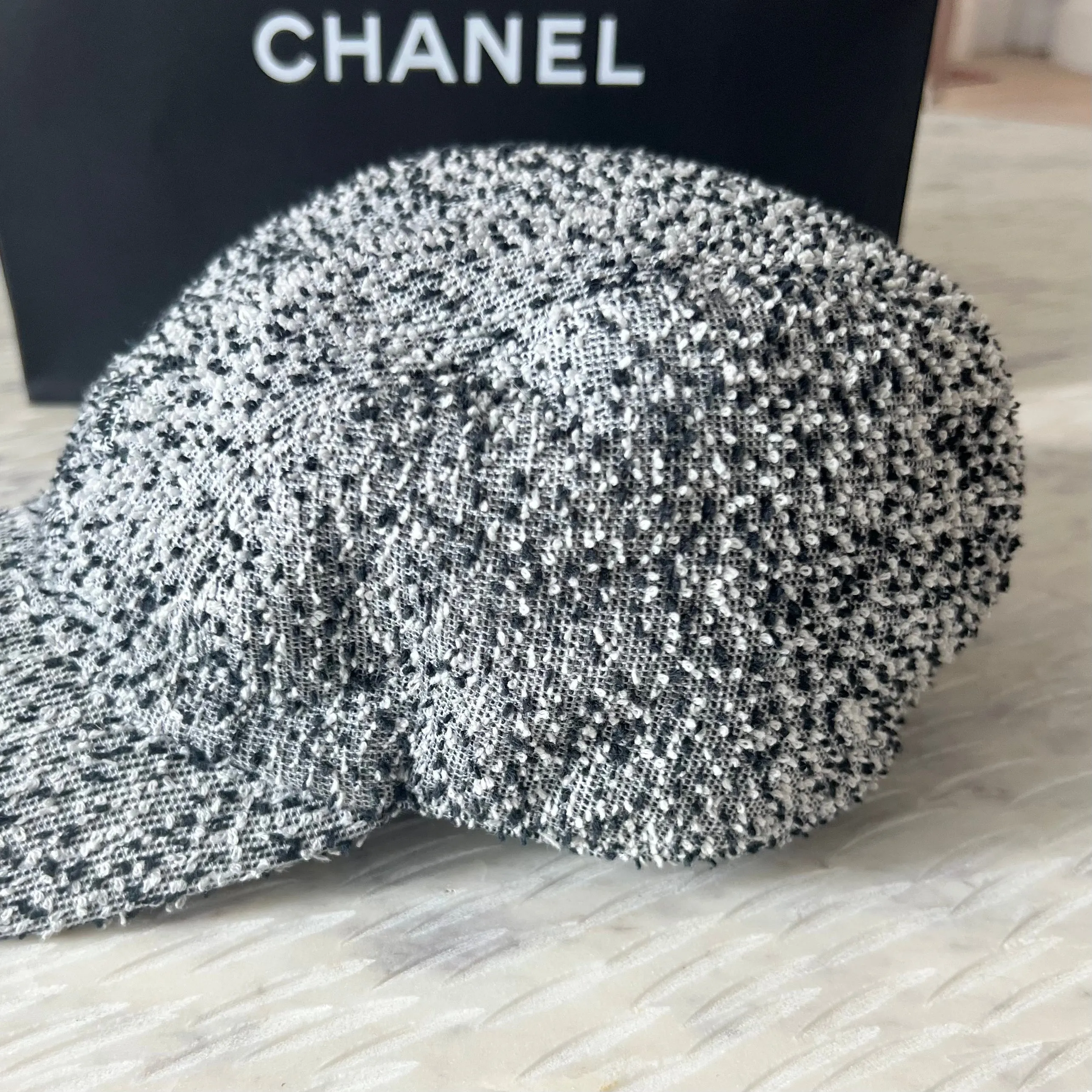 Chanel Tweed CC Cap