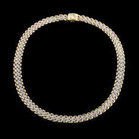 Chimento 18K Two-tone Gold Estate Reversible Necklace