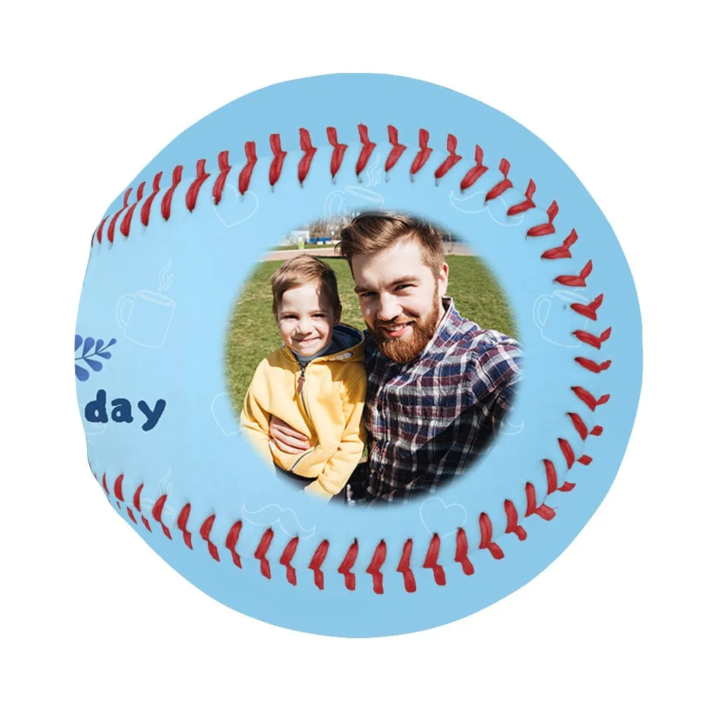 Custom Photo I Love You My Dad Baseball Personalized Baseball Gift for Any Baseball Fan