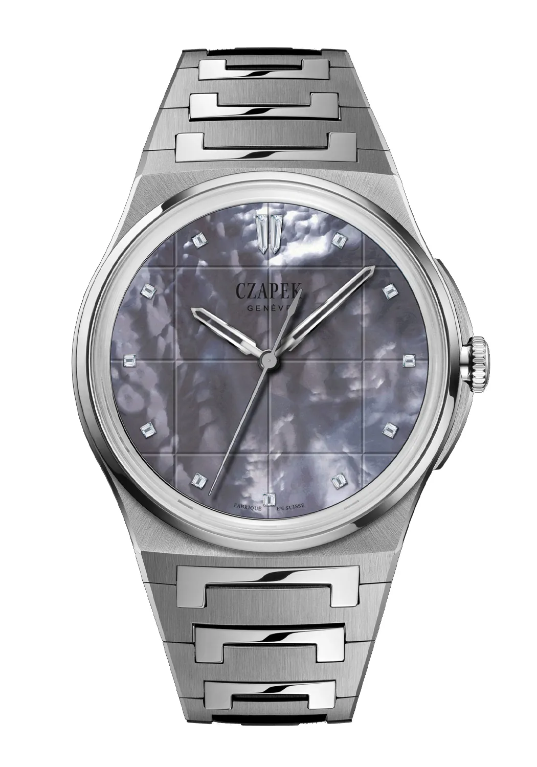 Czapek Antarctique S La Carte Des Nuages Stormy Grey Steel | LE