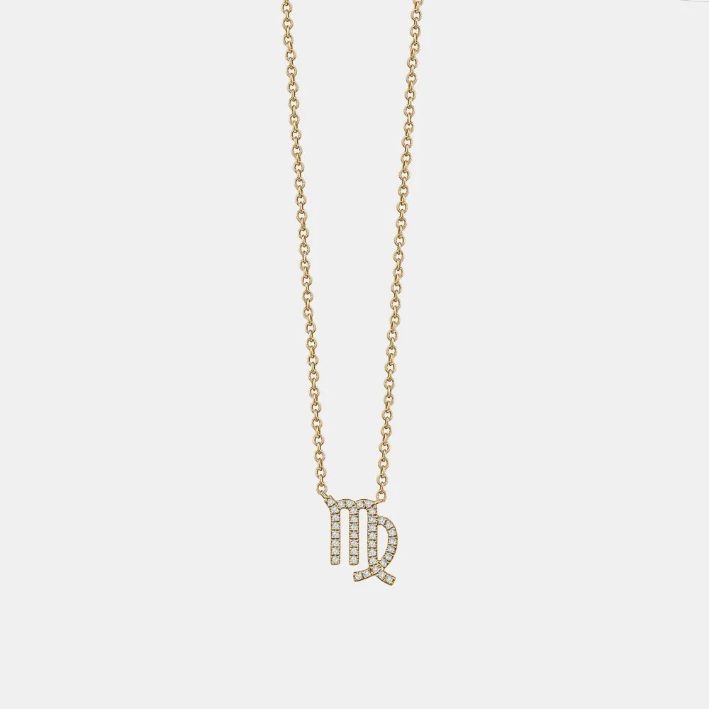 Diamond Zodiac Necklace