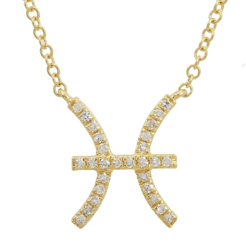 Diamond Zodiac Necklace