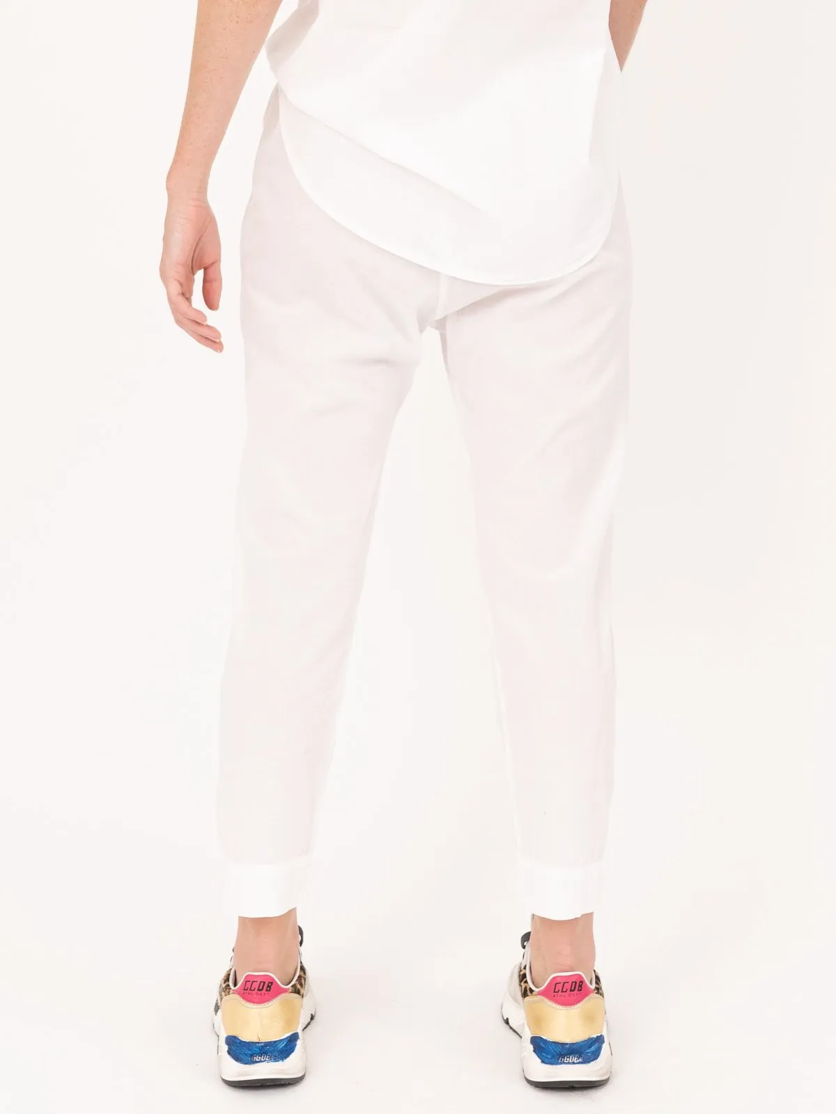 Draper Pant in White