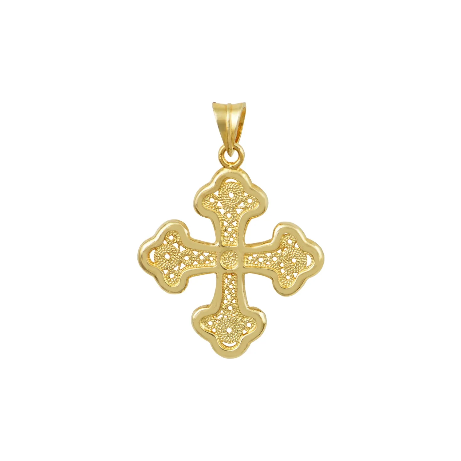 Ekaterini Greek Orthodox Gold Cross