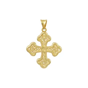 Ekaterini Greek Orthodox Gold Cross