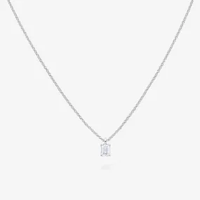 Emerald cut Necklace