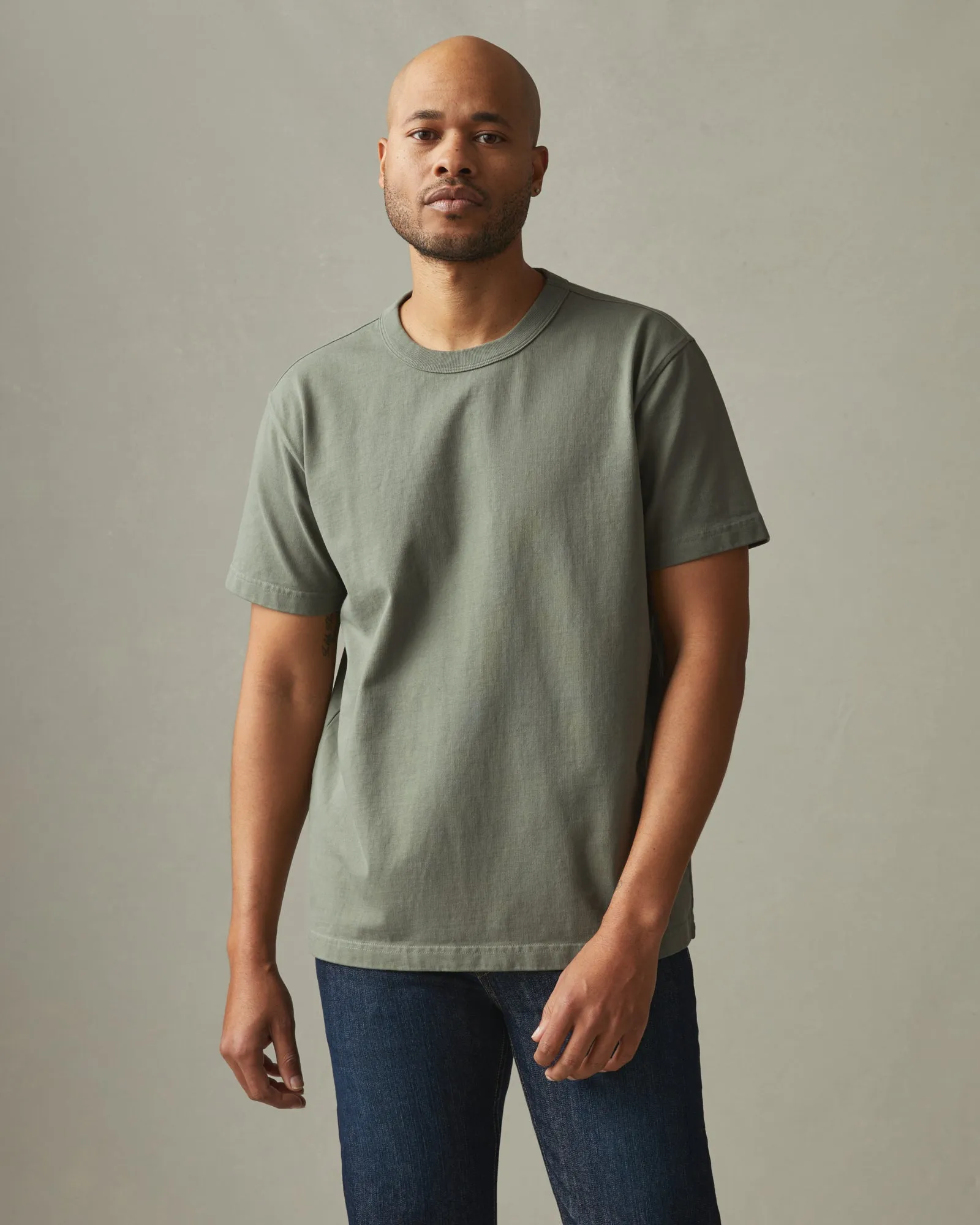 Everest Tee - Mulled Basil