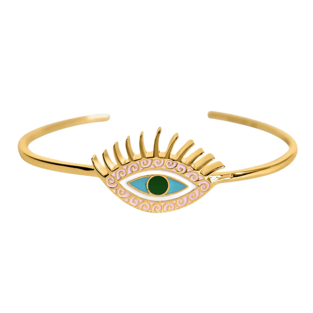 Evil Eye Bracelet (Vibrance) - Gold