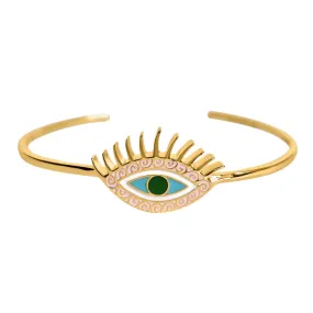 Evil Eye Bracelet (Vibrance) - Gold