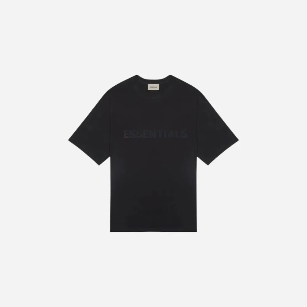 FEAR OF GOD ESSENTIALS BLACK ESSENTIALS 2019 TEE (NO DUST BAG)