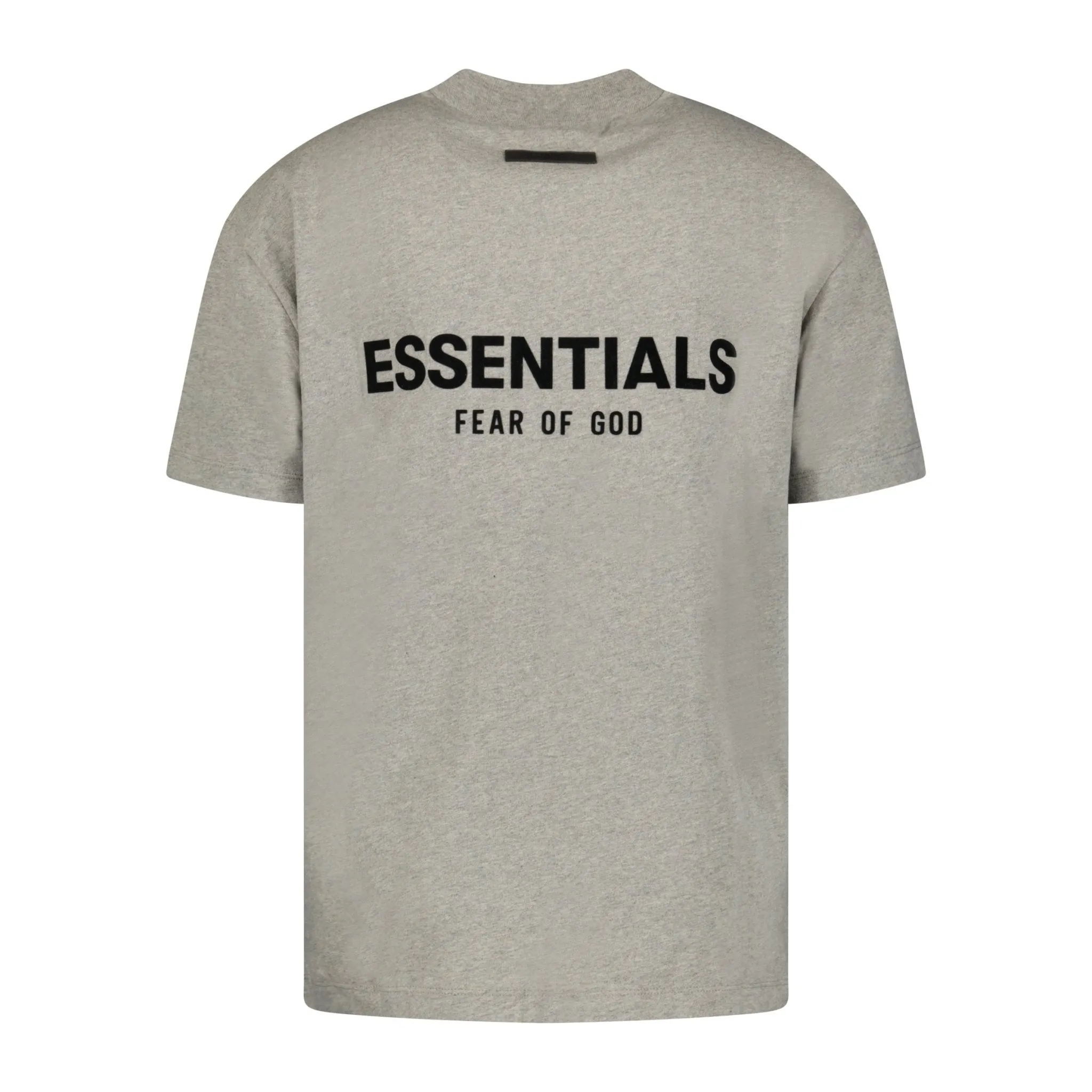 FEAR OF GOD ESSENTIALS ESSENTIALS T-SHIRT (DARK HEATHER) GREY