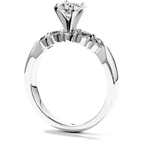 Hearts On Fire Five-Stone Engagement Ring