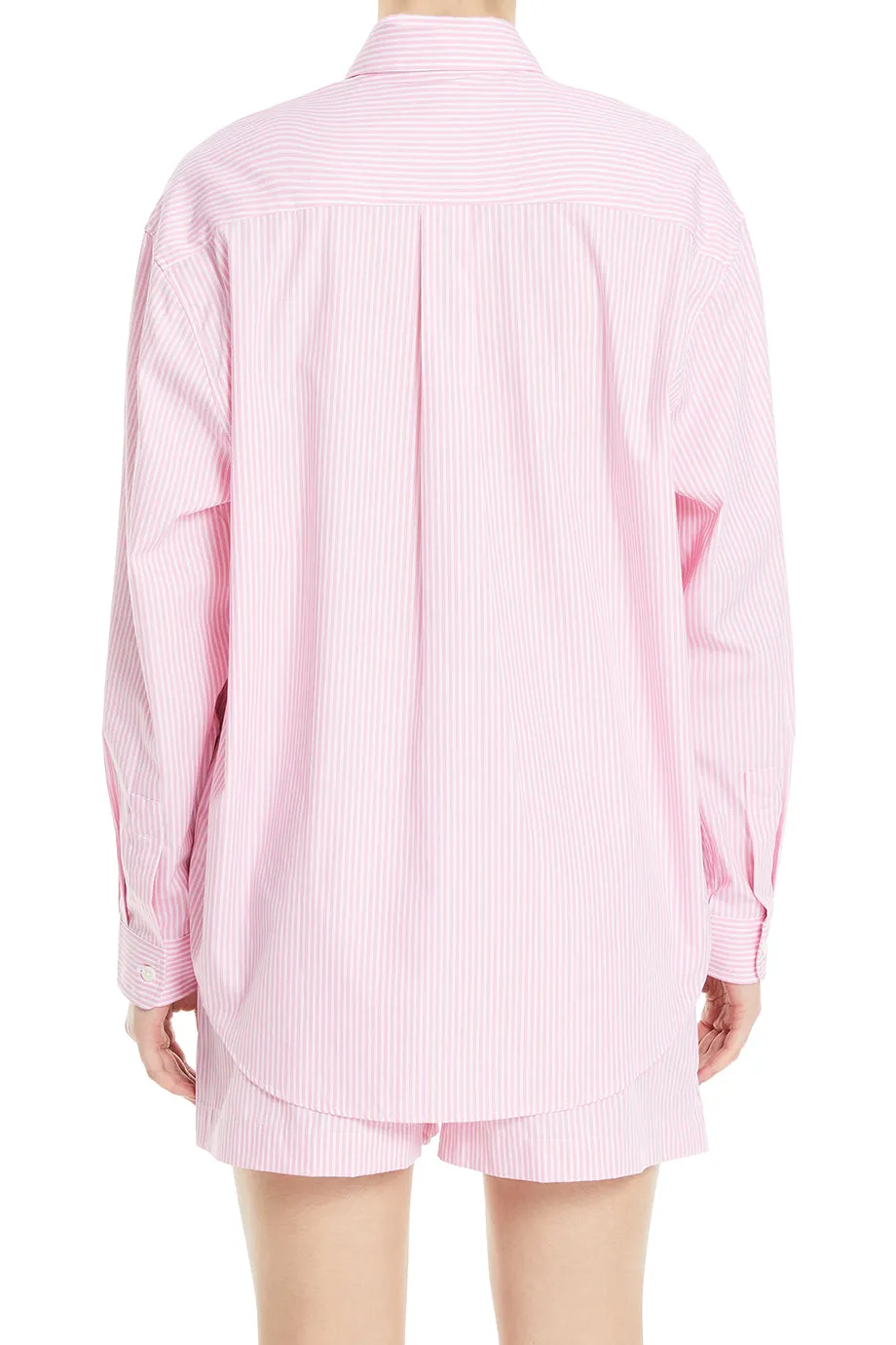 Hotel Du Cap Cursive Oversized Shirt