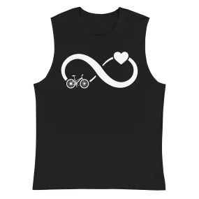 Infinity Heart and Cycling - Muskelshirt (Unisex)