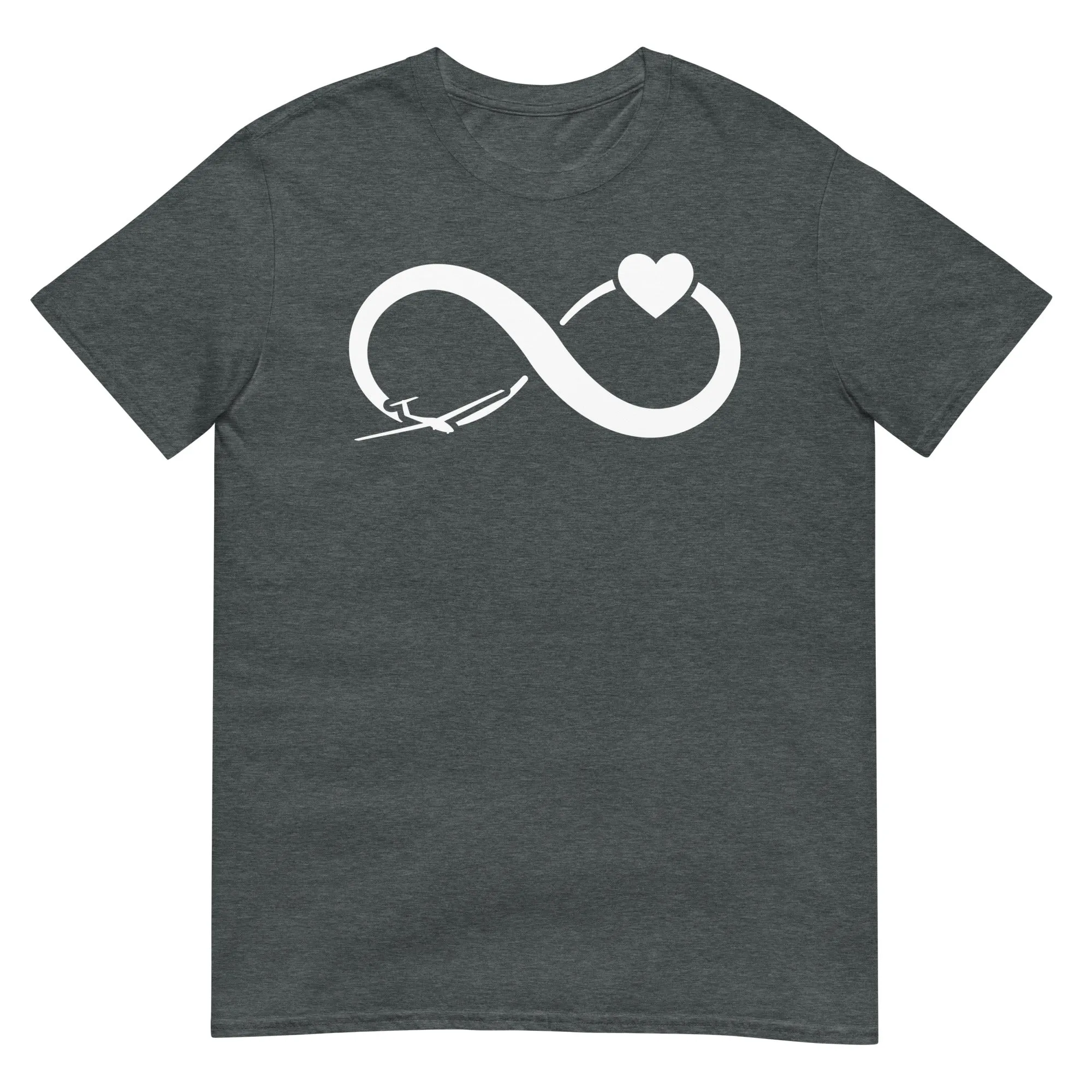 Infinity Heart and Sailplane - T-Shirt (Unisex)