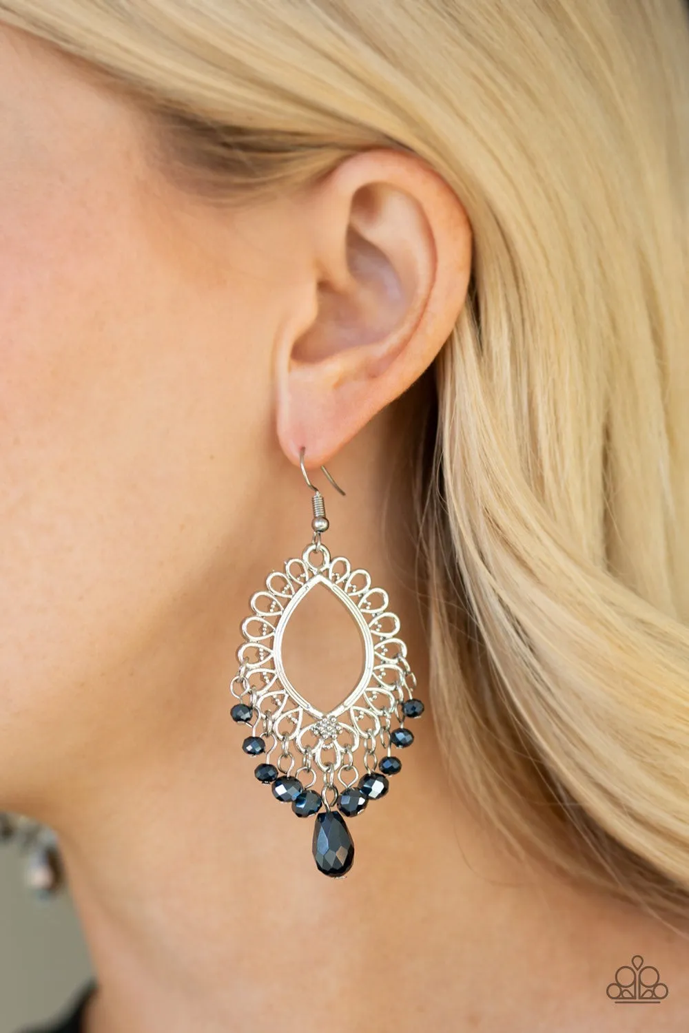 Just Say NOIR Blue-Earrings