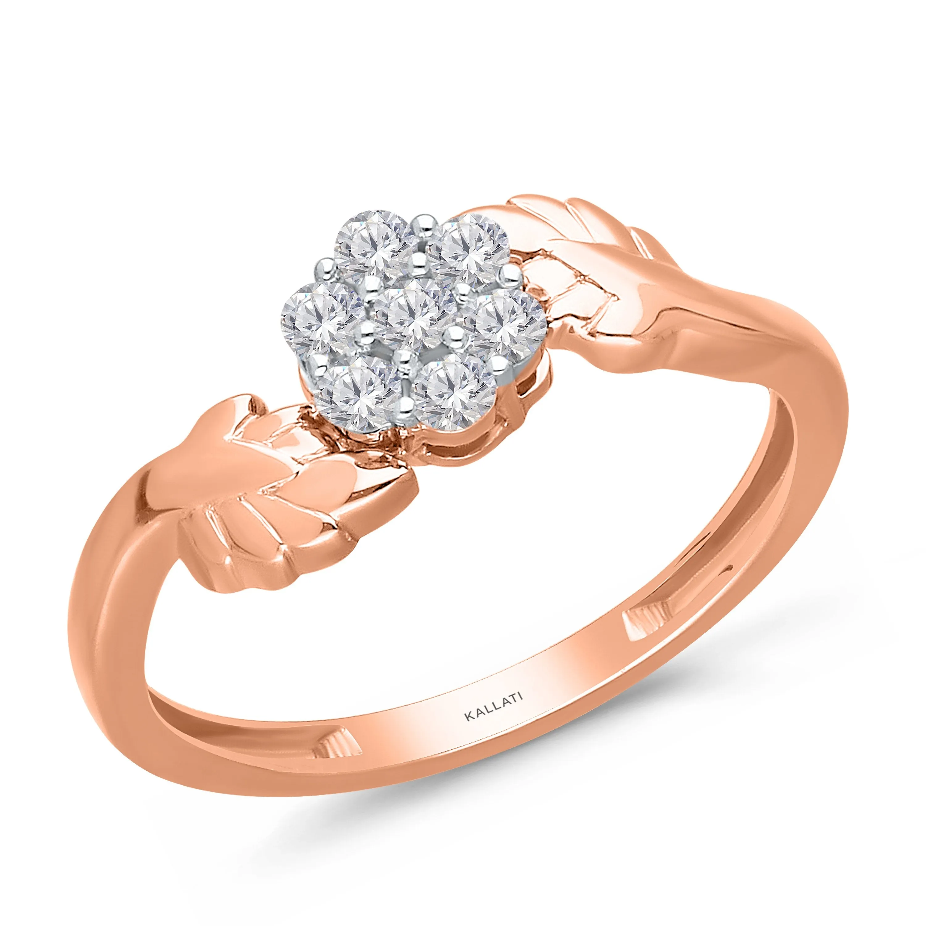 Kallati Eternal Ring in 14K Rose Gold