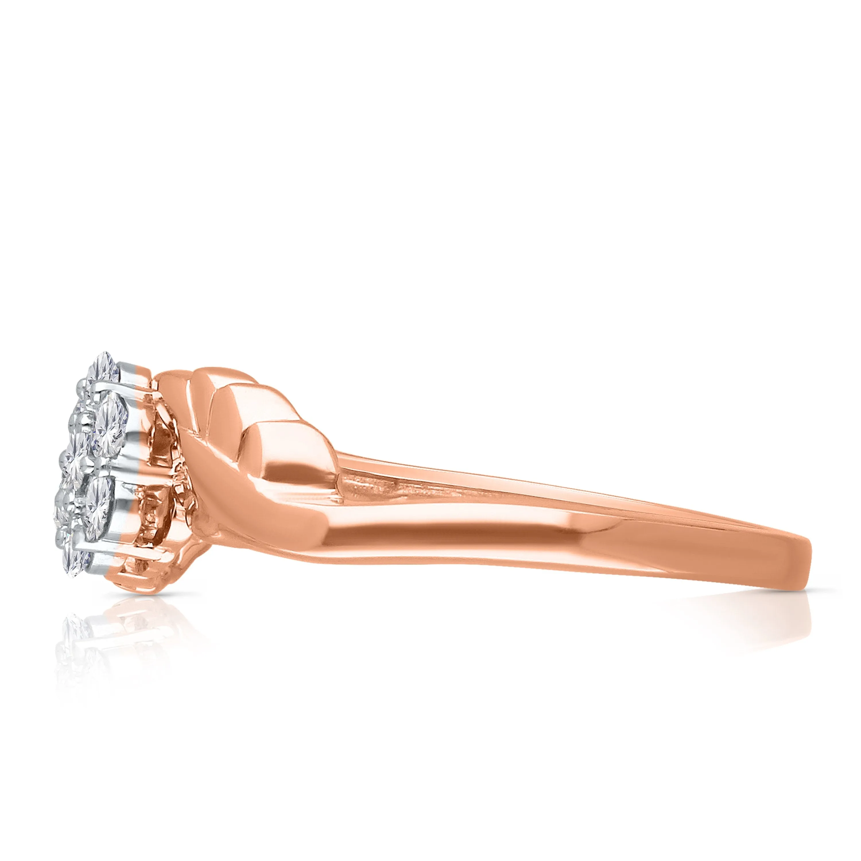 Kallati Eternal Ring in 14K Rose Gold