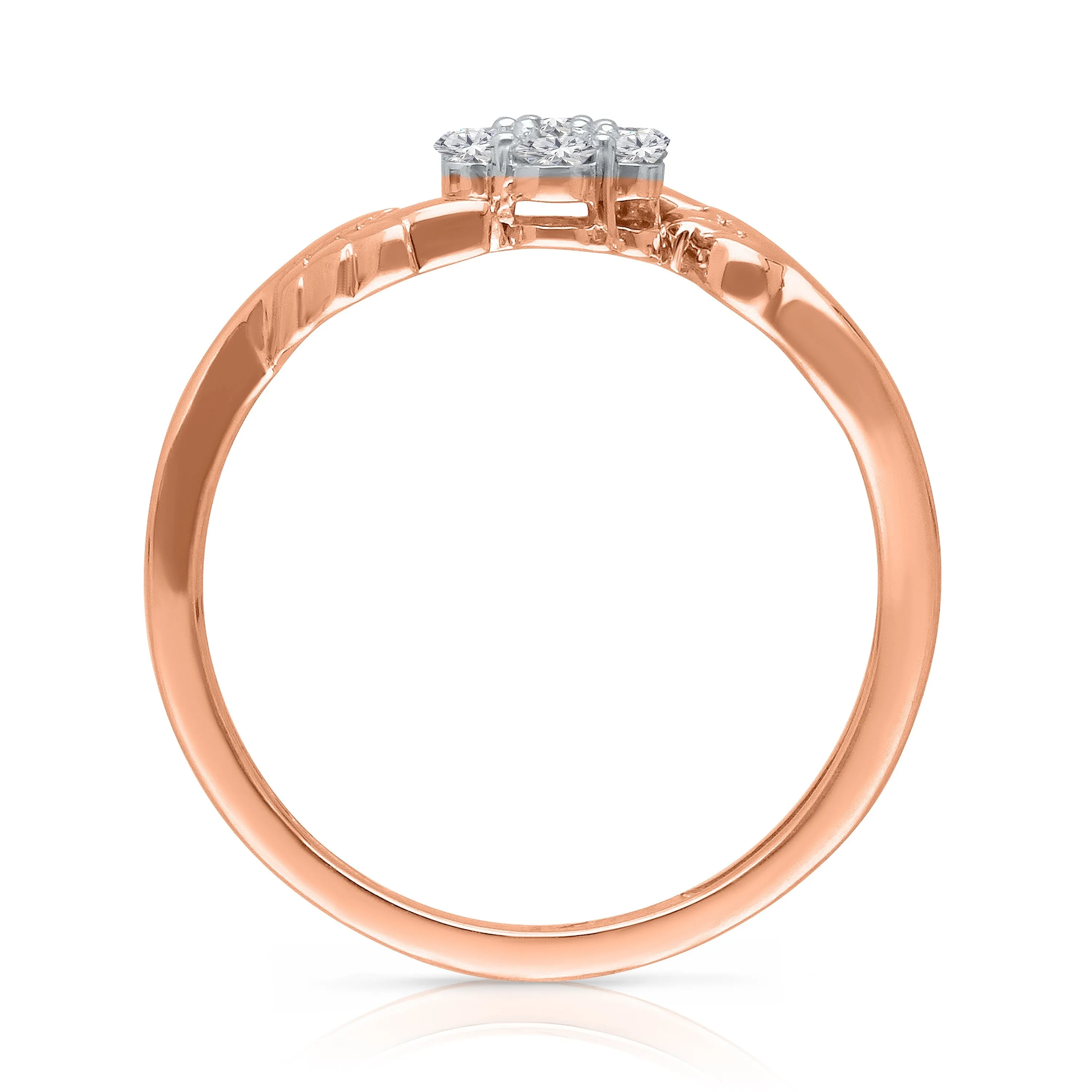 Kallati Eternal Ring in 14K Rose Gold