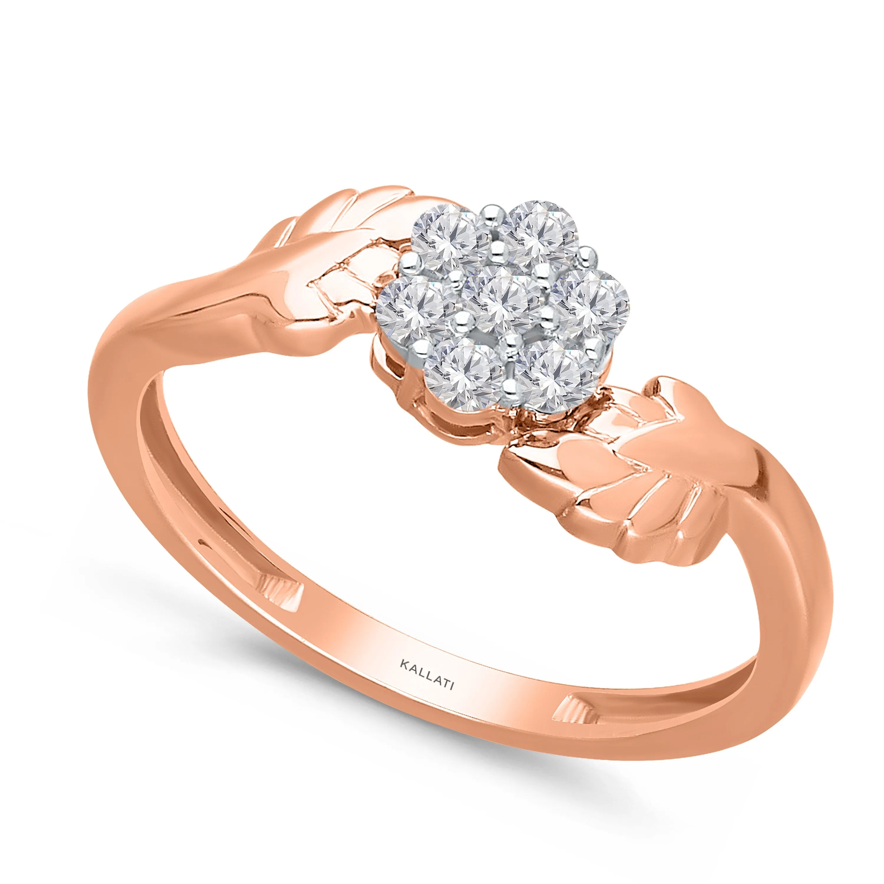 Kallati Eternal Ring in 14K Rose Gold