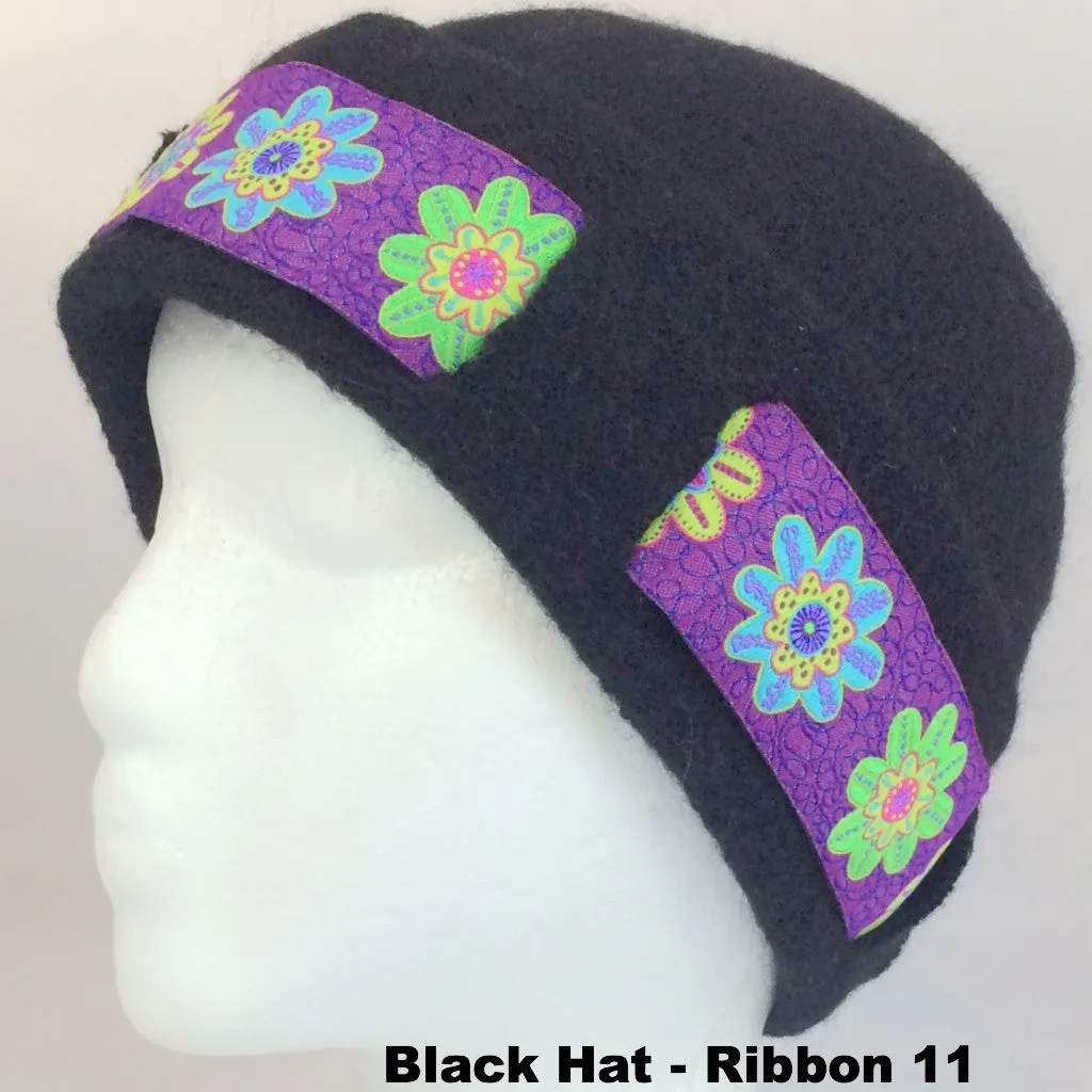 Kids' Lined Hat with Ribbon