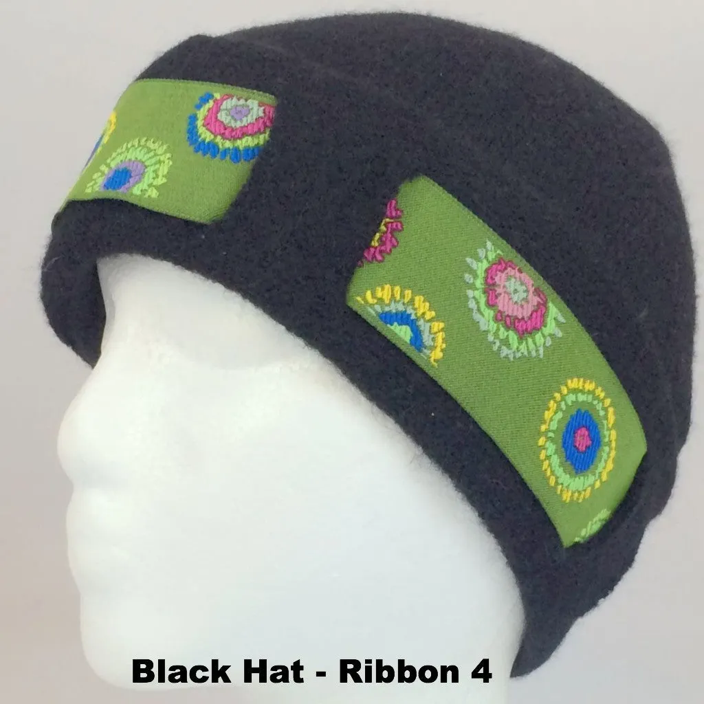 Kids' Lined Hat with Ribbon