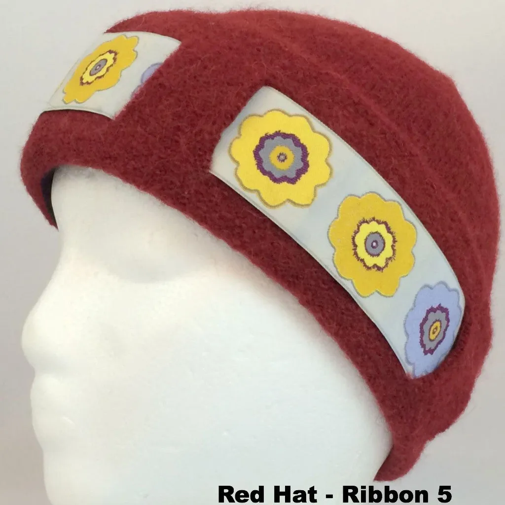 Kids' Lined Hat with Ribbon