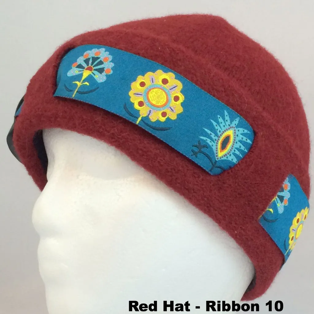 Kids' Lined Hat with Ribbon