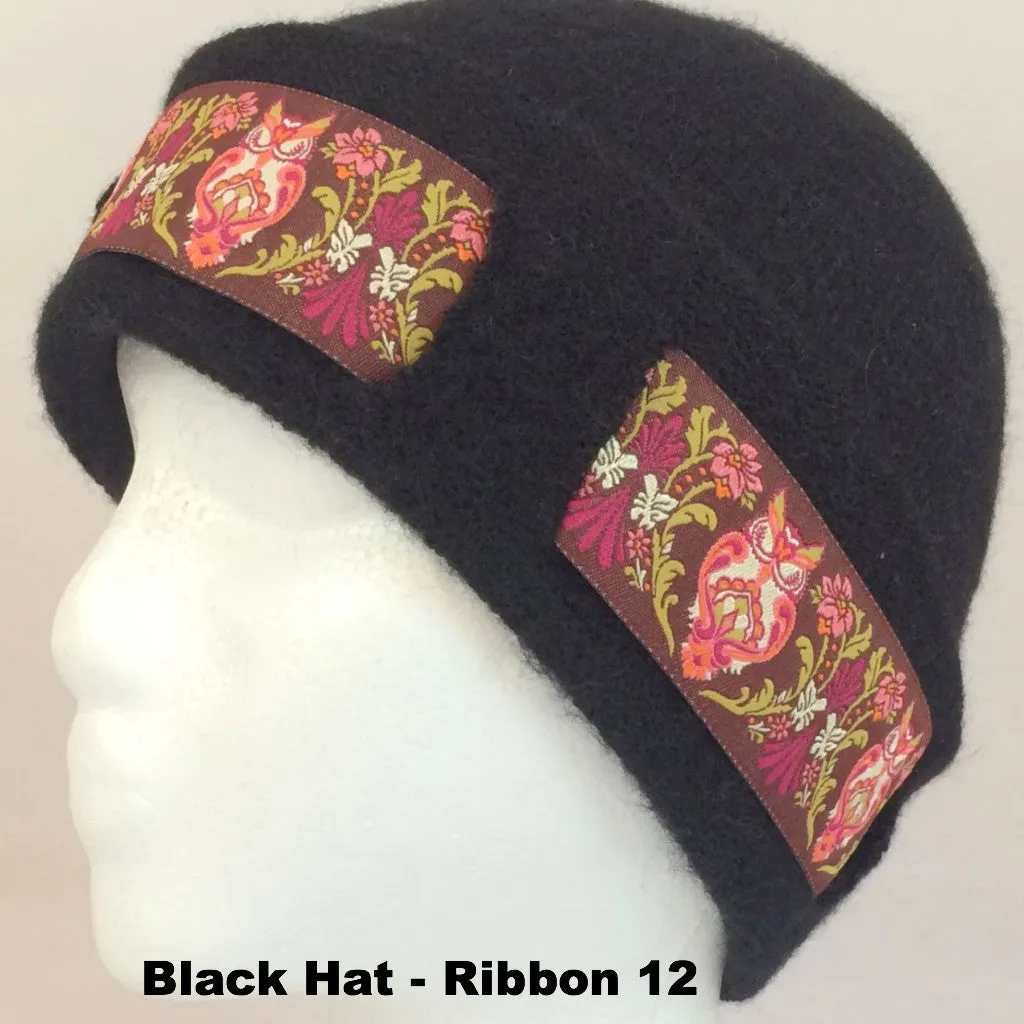 Kids' Lined Hat with Ribbon