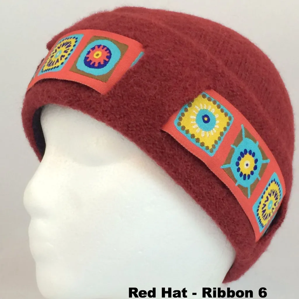 Kids' Lined Hat with Ribbon