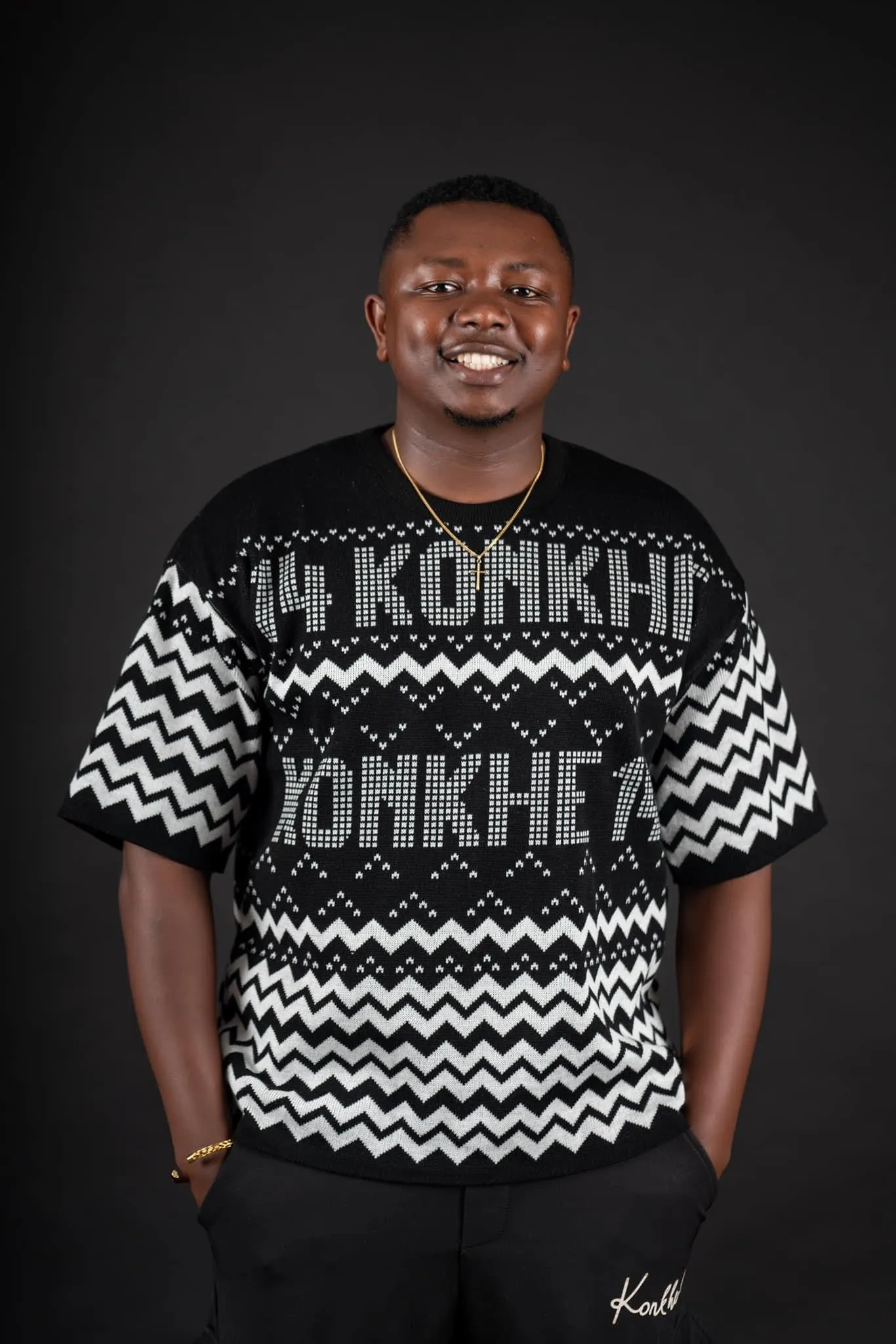 Konkhe 14 Knitted Unisex oversized T-shirts