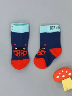 Ladybird Socks, Stl 0-6 år