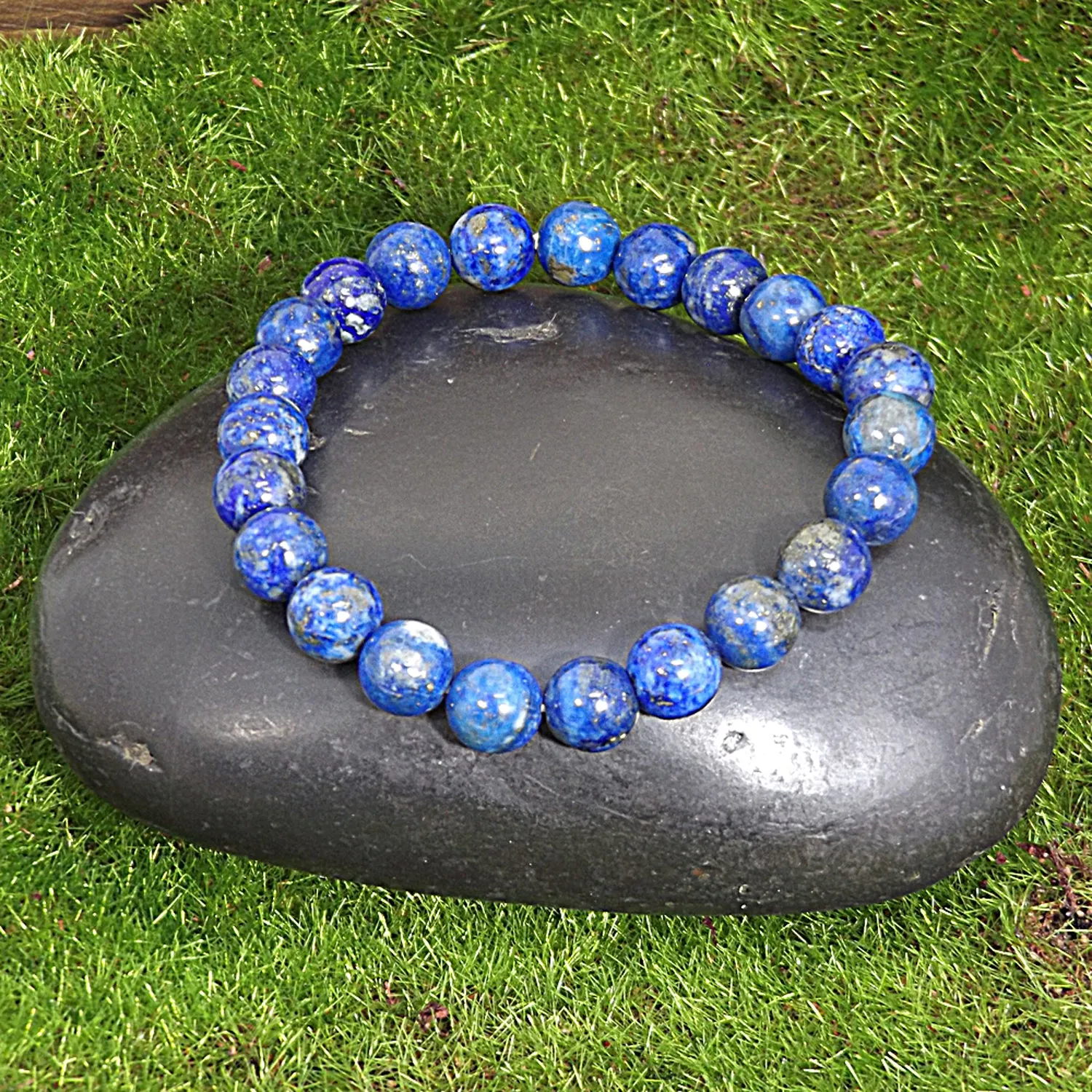 Lapis Lazuli Healing Bracelet for Honesty and Stress