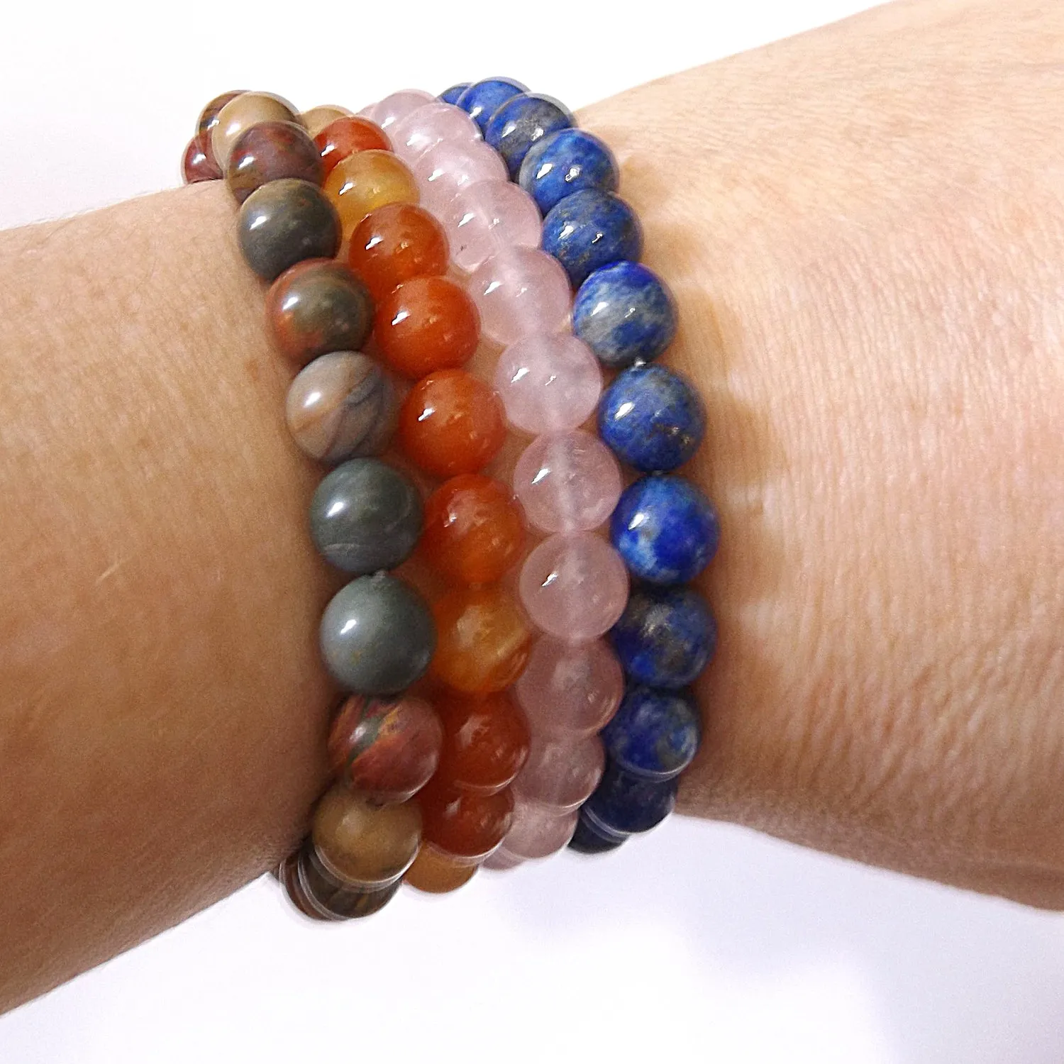 Lapis Lazuli Healing Bracelet for Honesty and Stress