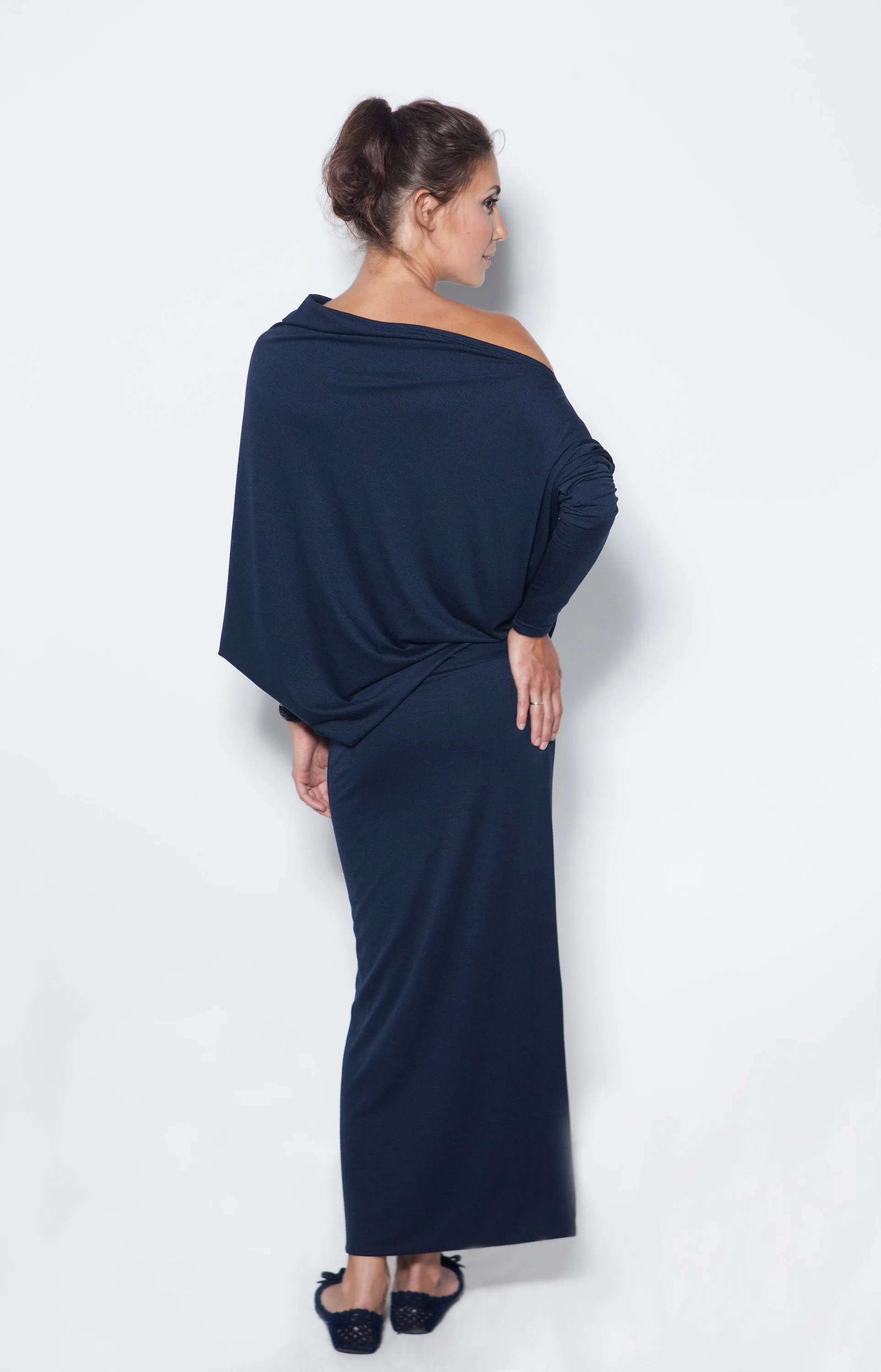 LeMuse EVENING maxi dress, Deep blue, XS