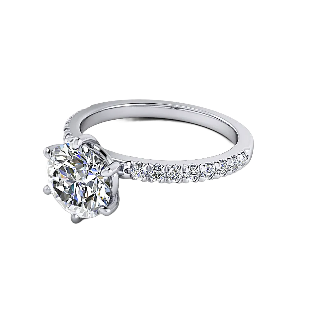 Livia No. 4 Lab Grown Diamond Engagement Ring