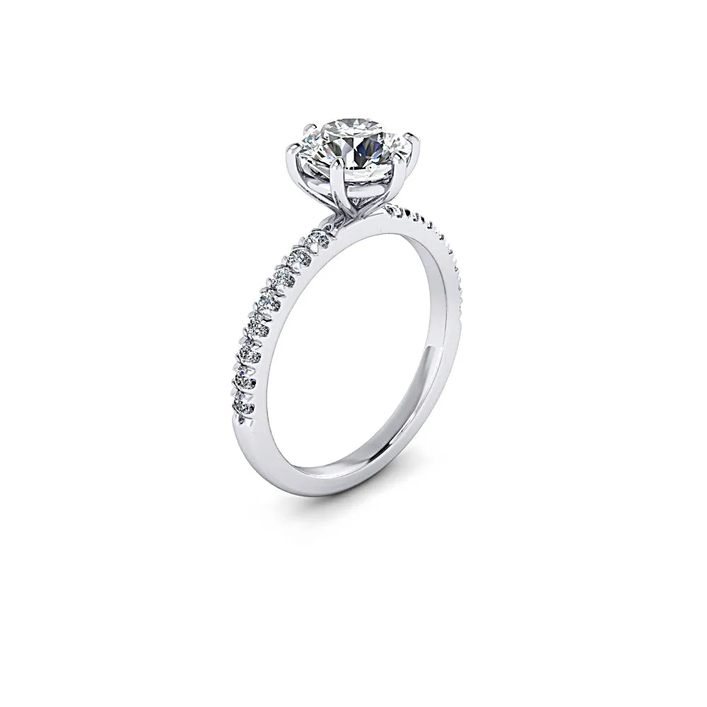 Livia No. 4 Lab Grown Diamond Engagement Ring