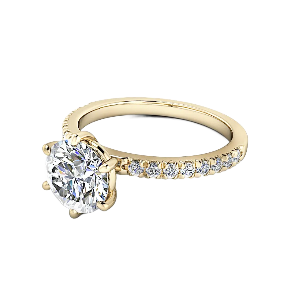 Livia No. 4 Lab Grown Diamond Engagement Ring