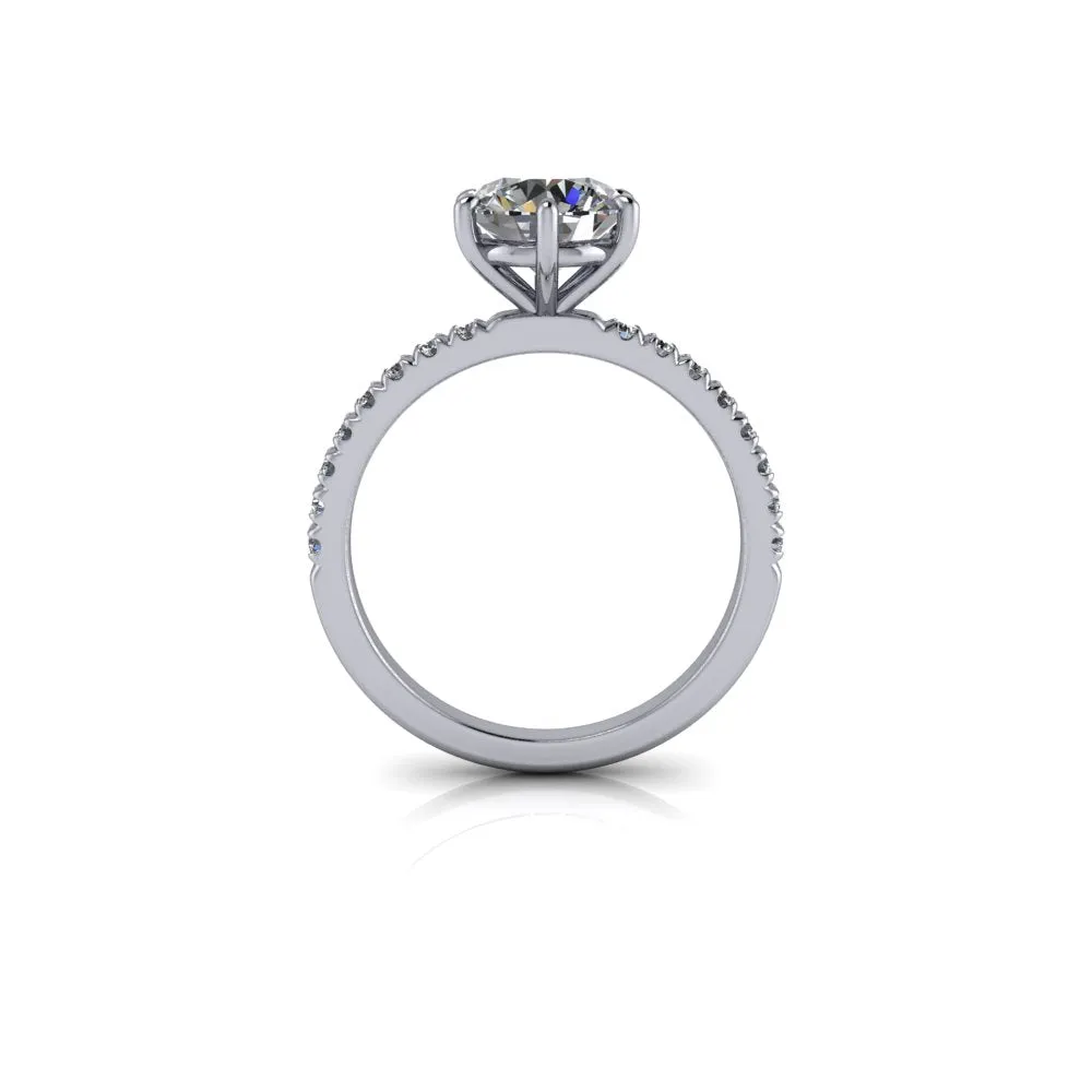 Livia No. 4 Lab Grown Diamond Engagement Ring