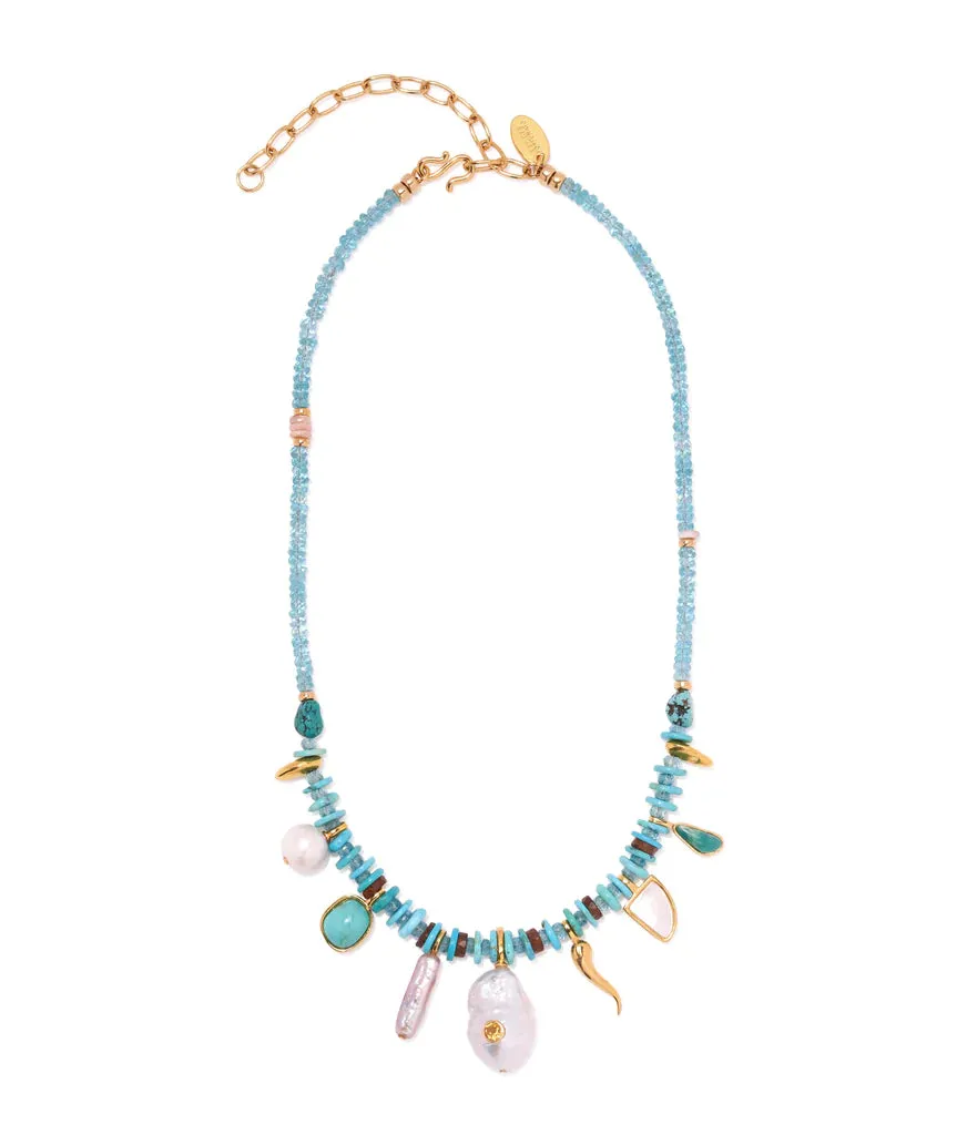 Lizzie Fortunato Nazar Necklace