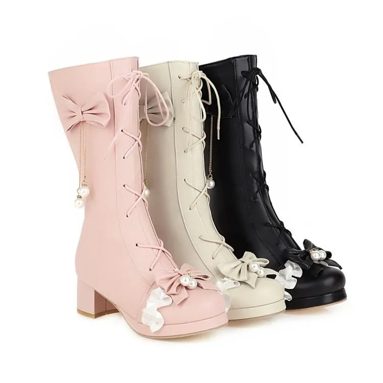 Lolita Knight Boots AD12699