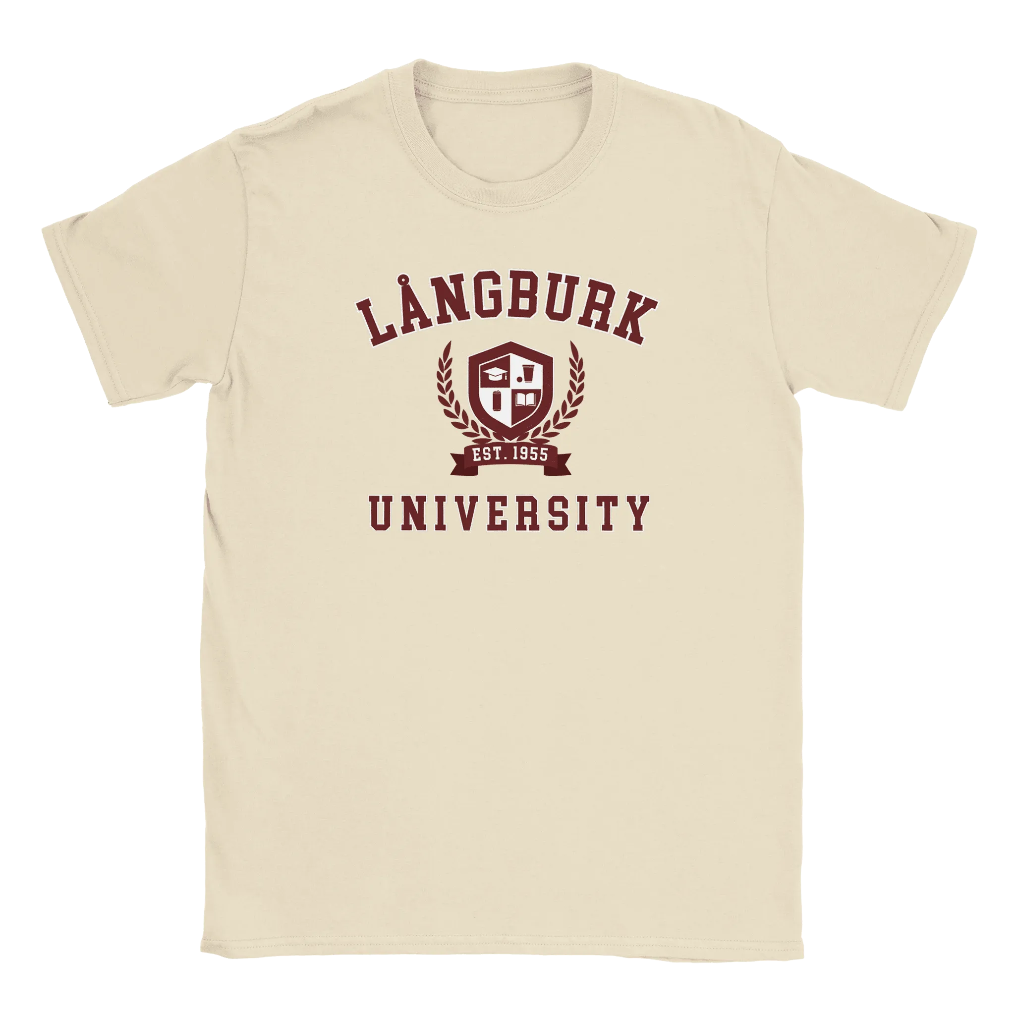 Långburk University Logo  - T-shirt