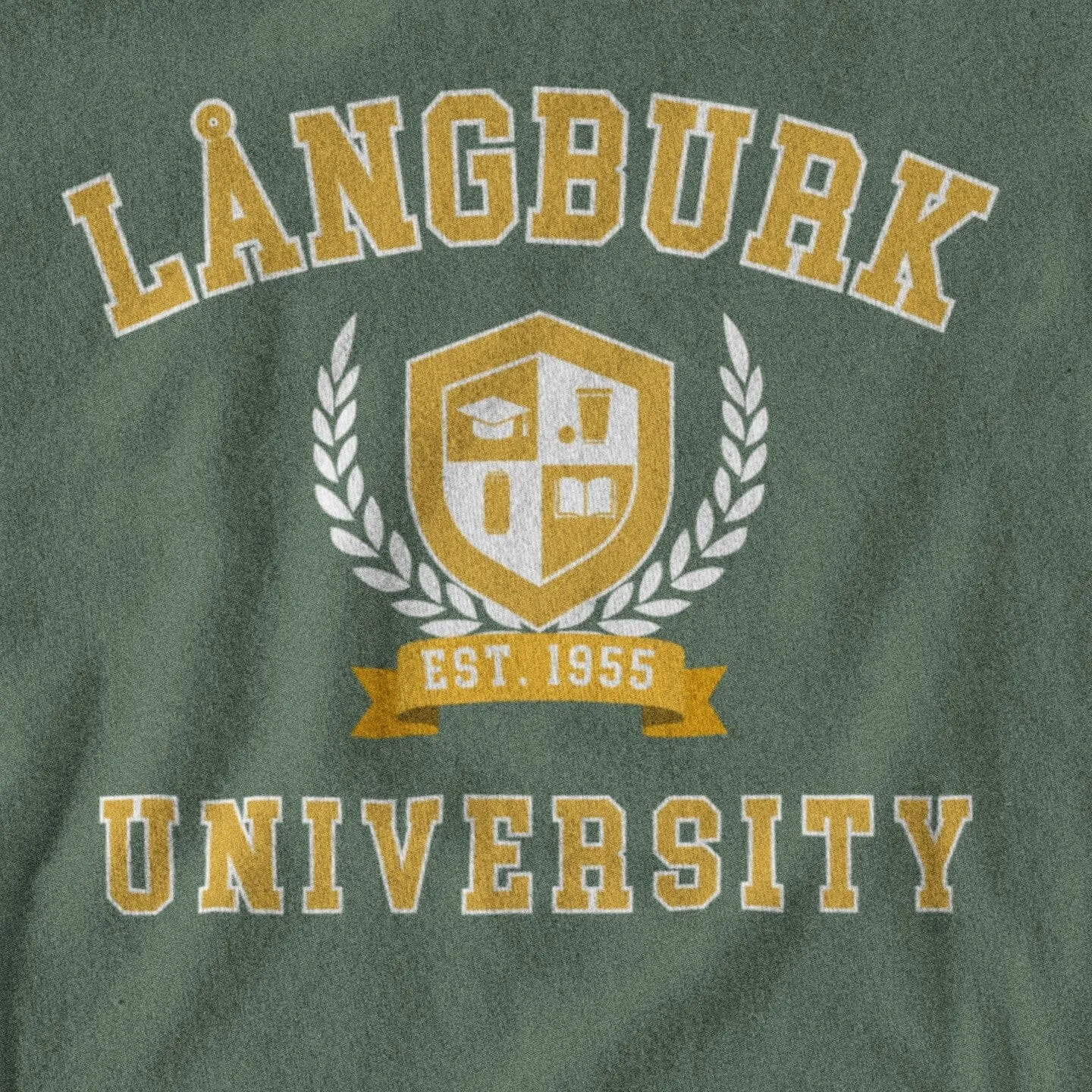 Långburk University Logo  - T-shirt